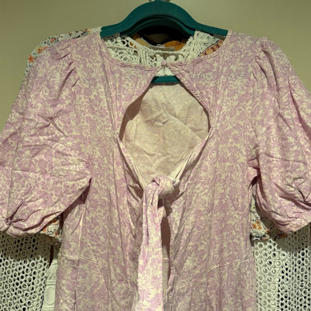Who What Wear Linen Dress - Picture 8 of 14